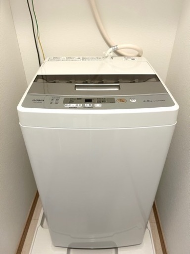 AQUA　全自動洗濯洗濯機　4.5kg