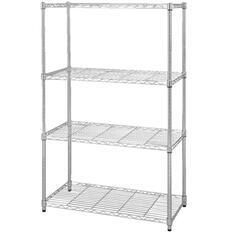 家具 収納家具 スチールラック ３本