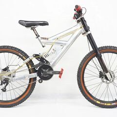 フォーク HardCore Downhill6 HOT CHILI HOT CHILI 「ホットチリ」 DHR-8 年式不明 マウンテンバイク IT7J4YTEEFE3