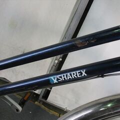 Ｄ464　★限定特価　整備済み★マルイシ　SHAREX　ベルト　ブルー★ 中古自転車 【27インチ 】の画像