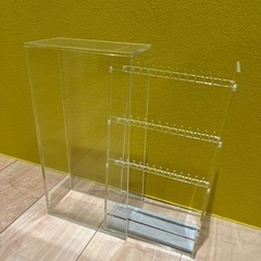 【無印良品】アクリルネックレス・ピアススタンドの画像