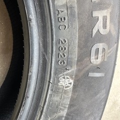 夏用タイヤ　195/65R15 1本　新品から400kmほど使用　　の画像