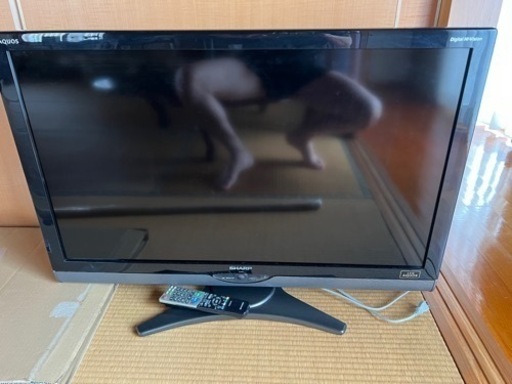 シャープテレビ　『引き渡し決定しました』