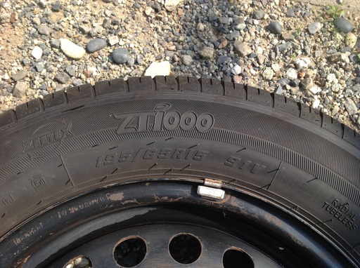 195/65-15ホイール付き❗️早い者勝ち‼️直接受け渡し限定‼️値下げしました