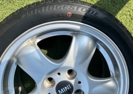 4月17日　お取引終了　165 55 r15 ブリジストンタイヤ　MINI 純正ホイール　４本セット  