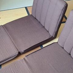 【美品】フルフラット可！座椅子2個セットをお譲りします。