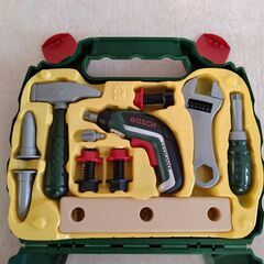 【美品】子ども用工具おもちゃ Klein Kids Tool Case Set - Bosch Ixolinoの画像
