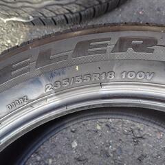 タイヤ　235/55R18の画像