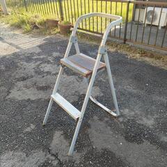 【あげます】金属製二段脚立