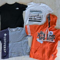 130センチ　Ｔシャツ、Ｔシャツ半袖パーカー　ＺＡＲＡ　Ｈ＆Ｍ　...