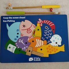 【あげます】中古エルファ エコ・フィッシング 知育玩具の画像