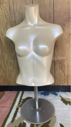 【お安くお譲りします】半身トルソー　白