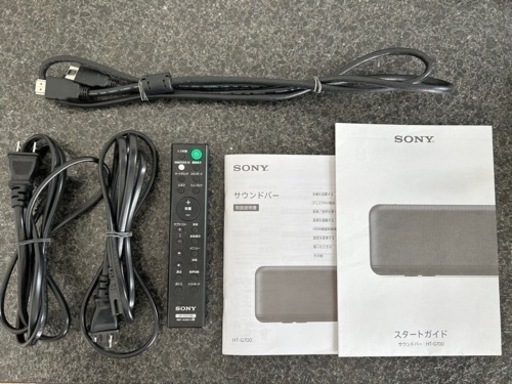 最終値下げ‼️激安美品♪SONY サウンドバー&サブウーファーセット　HT-G700