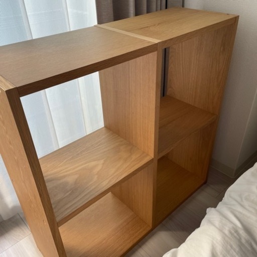 スタッキングシェルフ　無印良品　棚