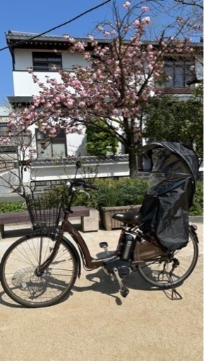 【取引中】大容量 8.9Ah   YAMAHA　ブリヂスチン　ボーテ 　子供乗せ　26インチ　電動自転車　電動アシスト自転車