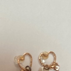 ハートのノンホールピアス（イヤリング）の画像