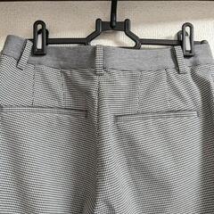 ユニクロ　千鳥格子パンツの画像
