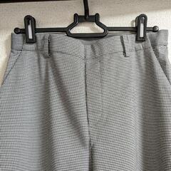 ユニクロ　千鳥格子パンツの画像