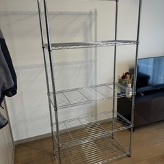 【商談成立済み】家具 収納家具 スチールラック