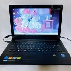 初期設定済み　lenovo　DVD/webカメラ搭載　 14イン...