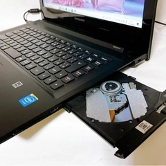 初期設定済み　lenovo　DVD/webカメラ搭載　 14インチ ノートPCの画像