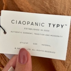 CIAOPANIC TYPY 【新品】の画像