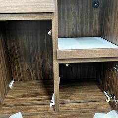 💕新品家具💕大川家具💕キッチンカウンター💕レンジボード💕食器棚💕80幅💕キッチンボード💕💕No.549● ※現金、クレジット、スマホ決済対応※の画像