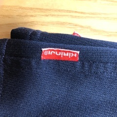 子ども運動服　短パン（半ズボン）　２枚セット　紺色　サイズ120の画像