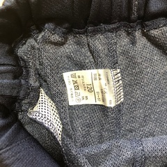 子ども運動服　短パン（半ズボン）　２枚セット　紺色　サイズ120の画像