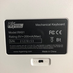 中華製ワイヤレスキーボード　美品の画像