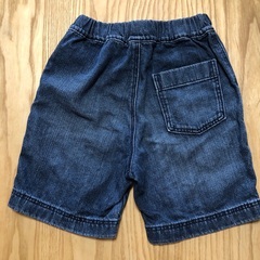 ユニクロ　ジーンズハーフパンツ　サイズ110　UNIQLOの画像