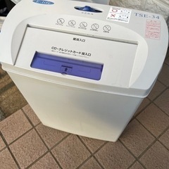 無料　津田商事 シュレッダー ニュー多機能シュレッダー TSE-34