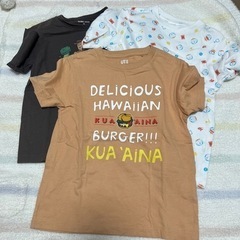 120 Tシャツ　3枚　gu UNIQLO グローバルワーク