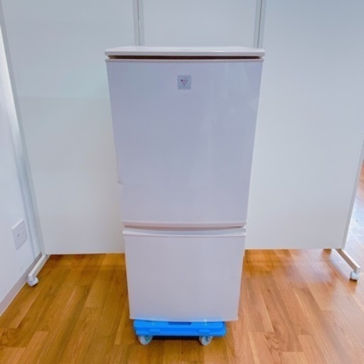 4AG2 SHARP シャープ ノンフロン 冷蔵庫 SJ-PD14A-C 137L 2015年製 通電動作確認済