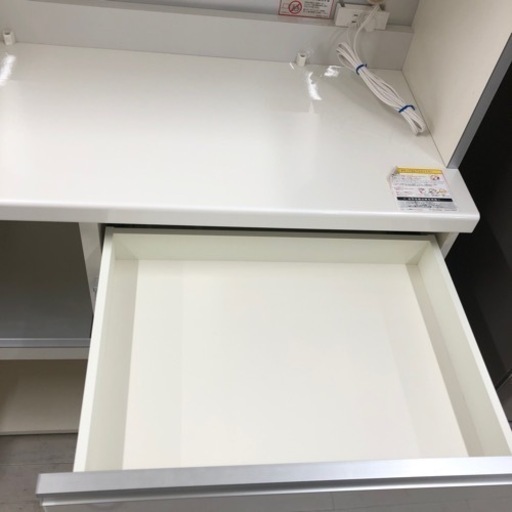 Pamounaレンジボードスライド扉ホワイトソフトクローズ【トレファク堺福田店】