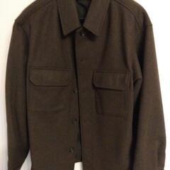 ユニクロ　オーバーシャツジャケット茶