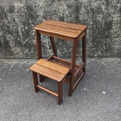 《GW特別価格》木製ステップチェア2段