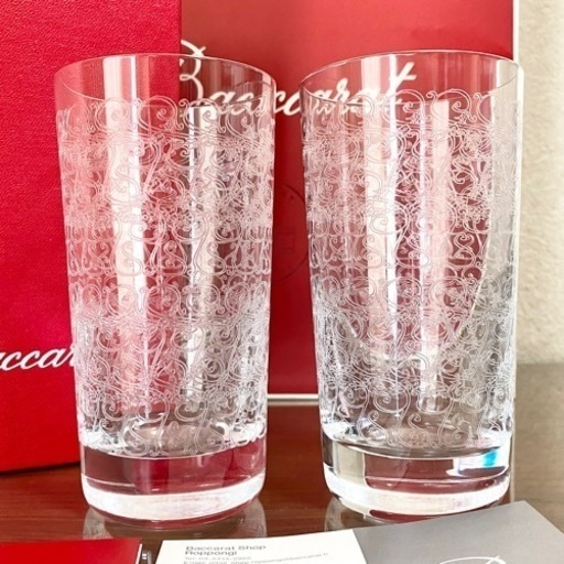 新品 未使用 Baccarat バカラ ローハン タンブラー ペアセット