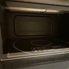 【取引中】バルミューダ　ザ　レンジ　黒　難ありの画像