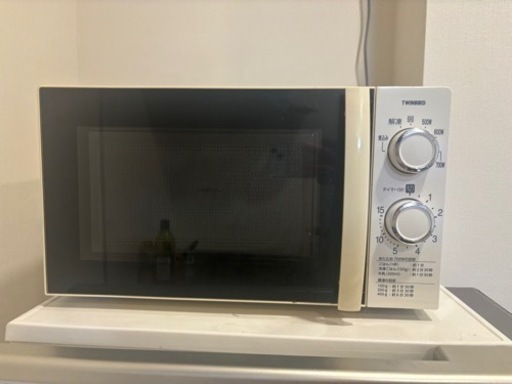受け渡し者決定 電子レンジ
