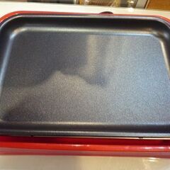 ROOMMATE 3ウェイ ホットプレート EB-RM8600H-RD 赤 焼肉/たこ焼き/平面プレート 外箱付き 調理家電 札幌市東区 新道東店の画像