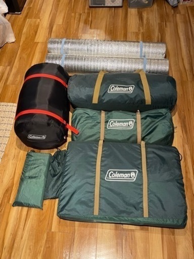 【値下げ】コールマンタフドームテント&タープ　キャンプセット