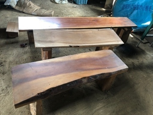 家具　テーブル　木目ちょう
