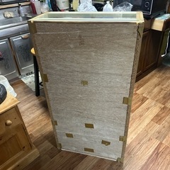 ガラス　ショーケース　家具 収納家具 キャビネットの画像