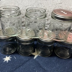 またいちの塩プリンの空き瓶の画像