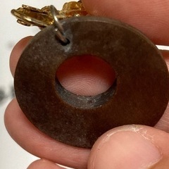 【難あり】木のイヤリングの画像