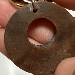 【難あり】木のイヤリングの画像