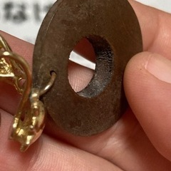 【難あり】木のイヤリングの画像