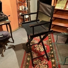 北海道　帯広　ディレクターチェア　チェア　折り畳み椅子　モノココ　インテリアの画像
