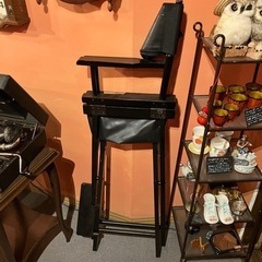 北海道　帯広　ディレクターチェア　チェア　折り畳み椅子　モノココ　インテリアの画像